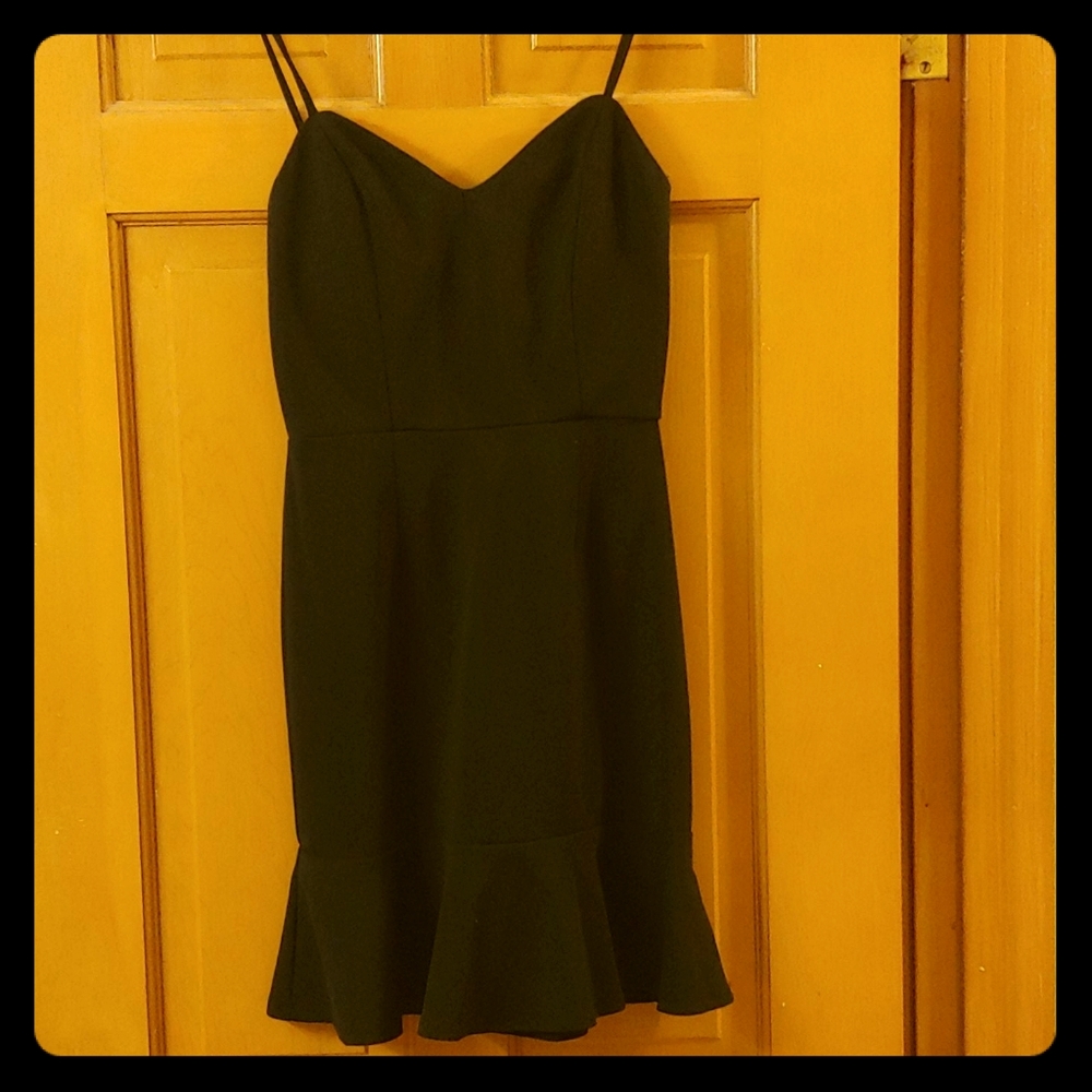 Black evening dress